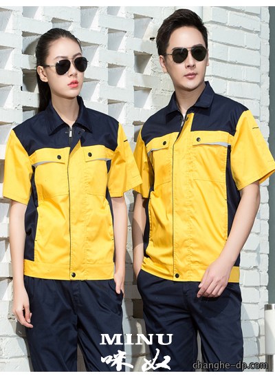 夏装工作服定做67