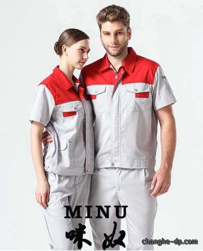 夏装工作服定做06