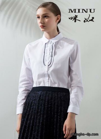 女士长袖衬衫定做73