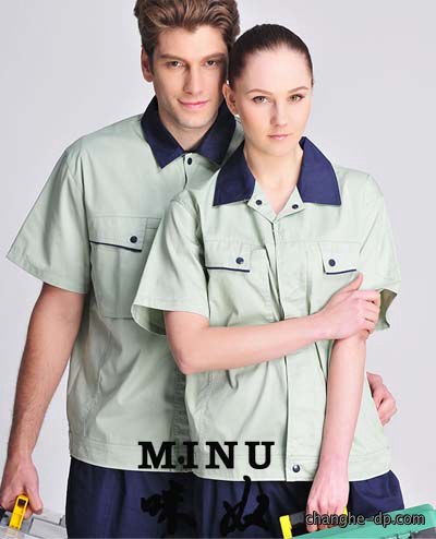 夏装工作服定做08
