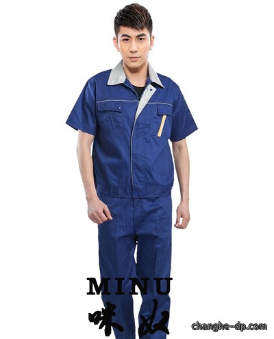 夏装工作服定做38
