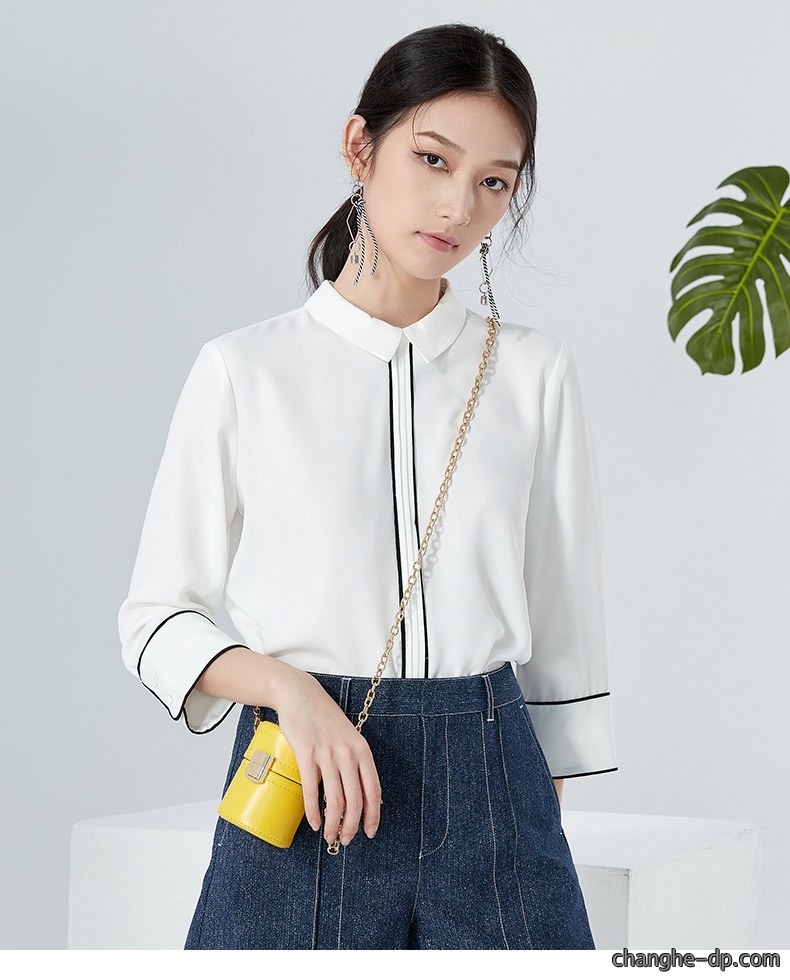 定制高档的工作服衬衫选择棉麻布料